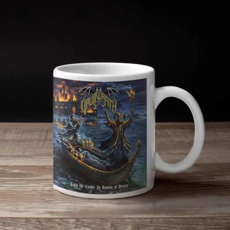 Vaultwraith Coffee Mug, Vaultwraith Light the Candle in Honour of Devils Coffee Mug