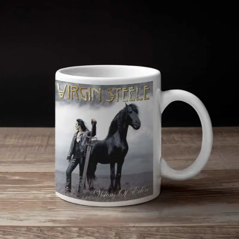 Virgin Steele Coffee Mug, Virgin Steele Visions Of Eden Coffee Mug