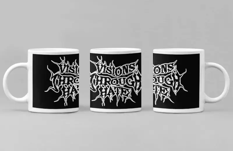Visions Through Hate Coffee Mug, Visions Through Hate Logo Coffee Mug