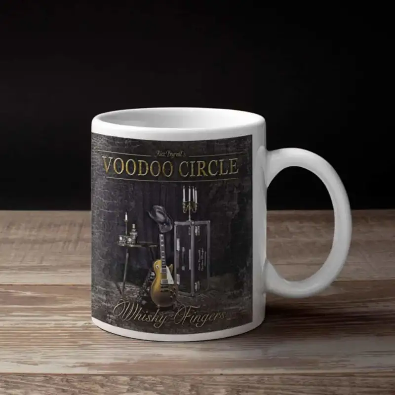 Voodoo Circle Coffee Mug, Voodoo Circle Whisky Fingers Coffee Mug