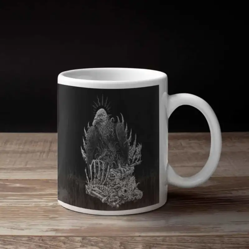 Vulturine Coffee Mug, Vulturine Tentaculos Da Aberracao Coffee Mug 2