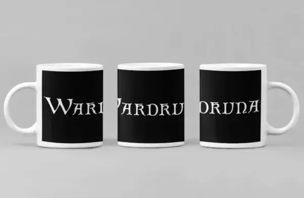 Wardruna Coffee Mug, Wardruna Logo Coffee Mug 2