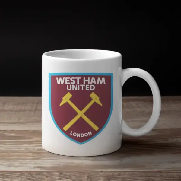 West Ham United FC Coffee Mug, West Ham United FC Logo Mug