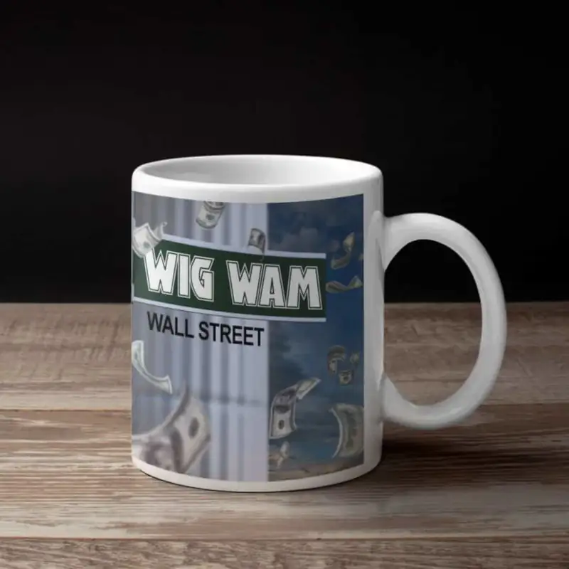 Wig Wam Coffee Mug, Wig Wam Wall Street Coffee Mug