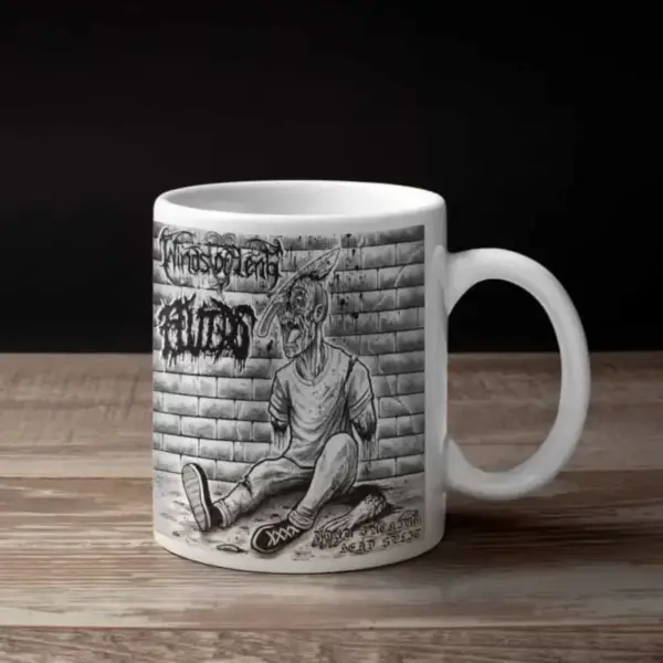 Winds of Leng Fluids Coffee Mug, Winds of Leng Fluids Your Fucking Head Split Coffee Mug