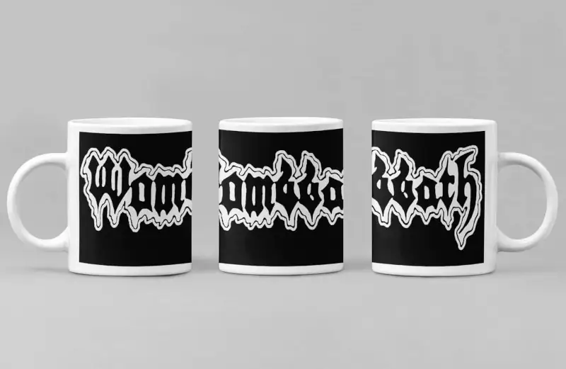 Wombbath Coffee Mug, Wombbath Logo Coffee Mug