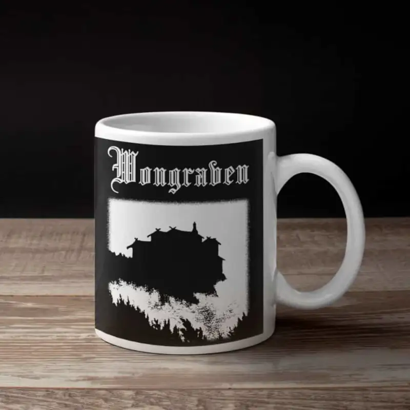 Wongraven Coffee Mug, Wongraven Fjelltronen Coffee Mug