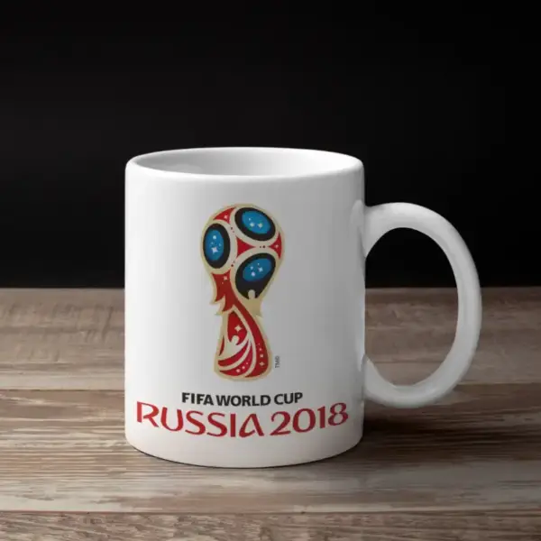 World Cup Coffee Mug, 2018 FIFA World Cup Logo Mug