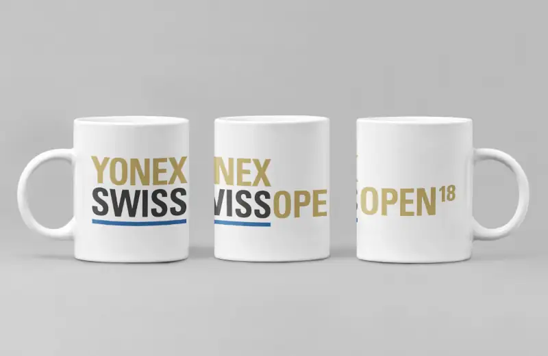Yonex Swiss Open Logo Coffee Mug