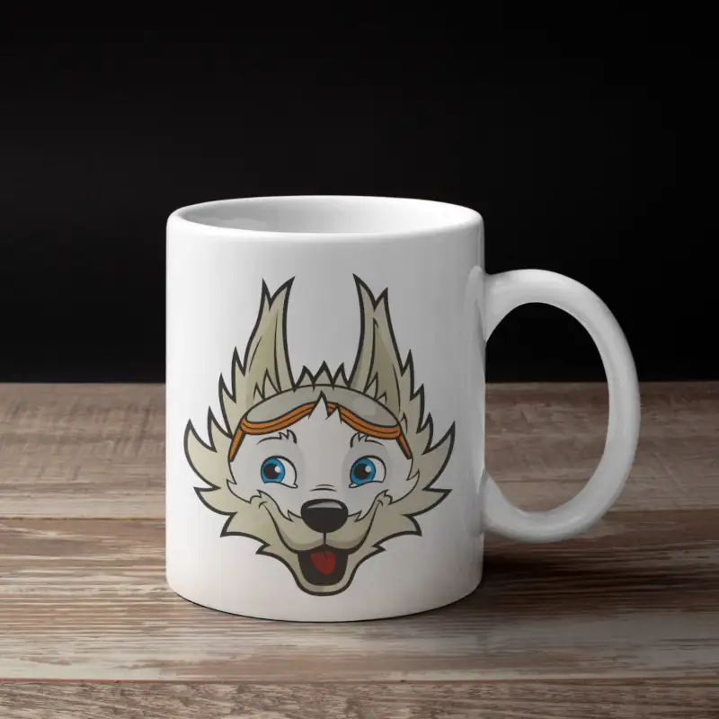 Zabivaka Coffee Mug, Fifa 2018 World Cup Mascot Mug