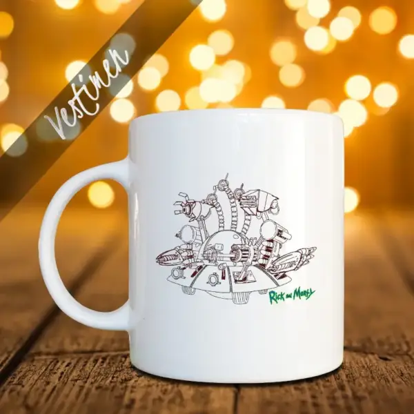 Rick And Morty Mug, Rick And Morty Coffee Mug