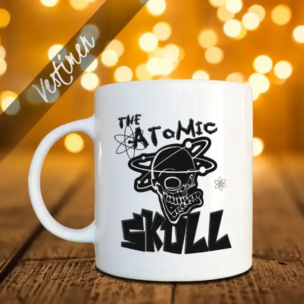 Atomic Skull Coffee Mug, The Atomic Skull Coffee Mug