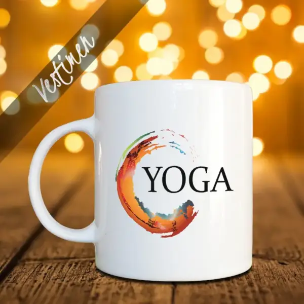 Yoga Mug, Yoga Fitness Coffee Mug