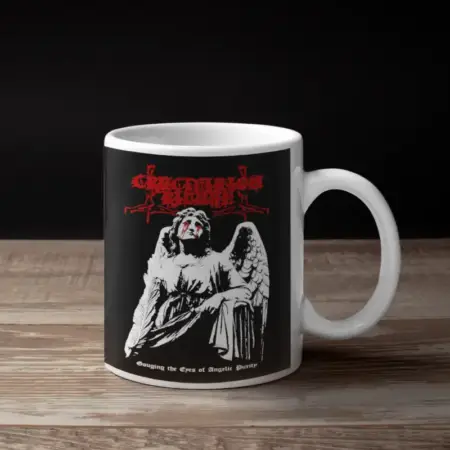 Crucifixion Ritual Gouging the Eyes of Angelic Purity Coffee Mug