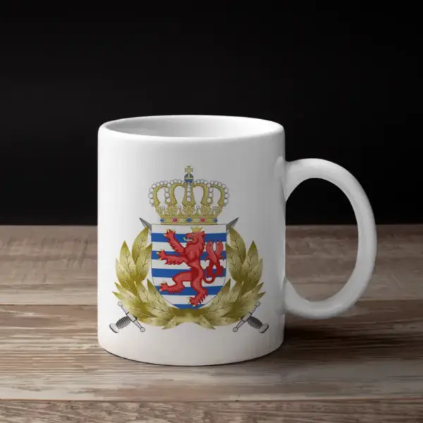 Luxembourg Armed Forces Coffee Mug