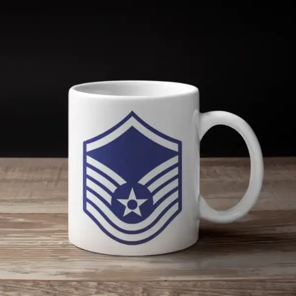 Master Sergeant Air Force Rank Coffee Mug