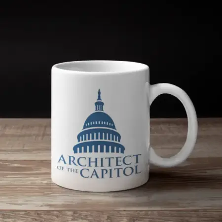 US Architect of The Capitol Coffee Mug
