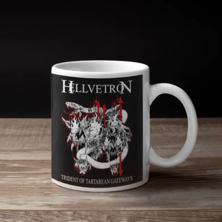 Hellvetron Trident of Tartarean Gateways Coffee Mug