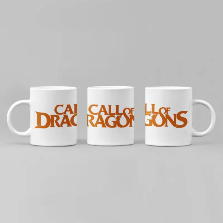 Call of Dragons Coffee Mug, Call of Dragons Logo Mug