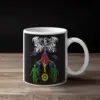 Ouroboric Deity Coffee Mug, Ouroboric Deity Calleth the Void Coffee Mug