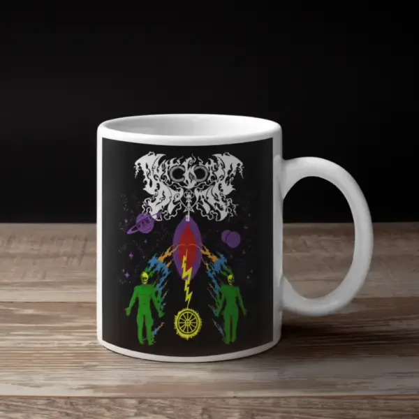 Ouroboric Deity Coffee Mug, Ouroboric Deity Calleth the Void Coffee Mug