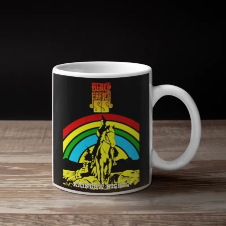 Black Magic SS Coffee Mug, Black Magic SS Rainbow Nights Mug