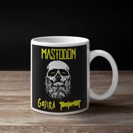 Mastodon Coffee Mug, Mastodon Gojira Kvelertak Mug