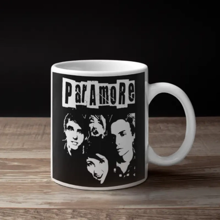 Paramore Coffee Mug, Paramore Riot Tour Mug
