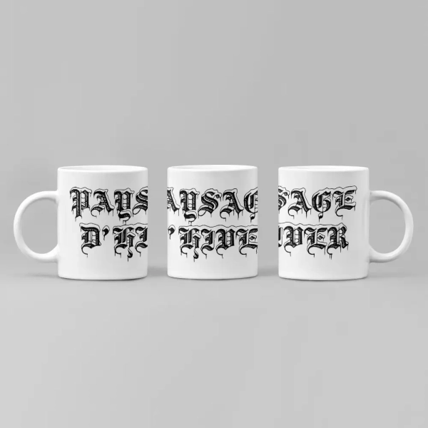 Paysage d'Hiver Logo Coffee Mug